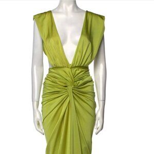 BAOBAB Plunge Neckline Long Dress